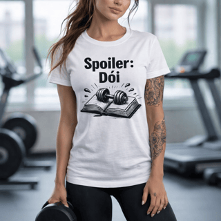 Nome do produto Camiseta Baby Long Feminina BRUMI – Spoiler: Dói (BK011)