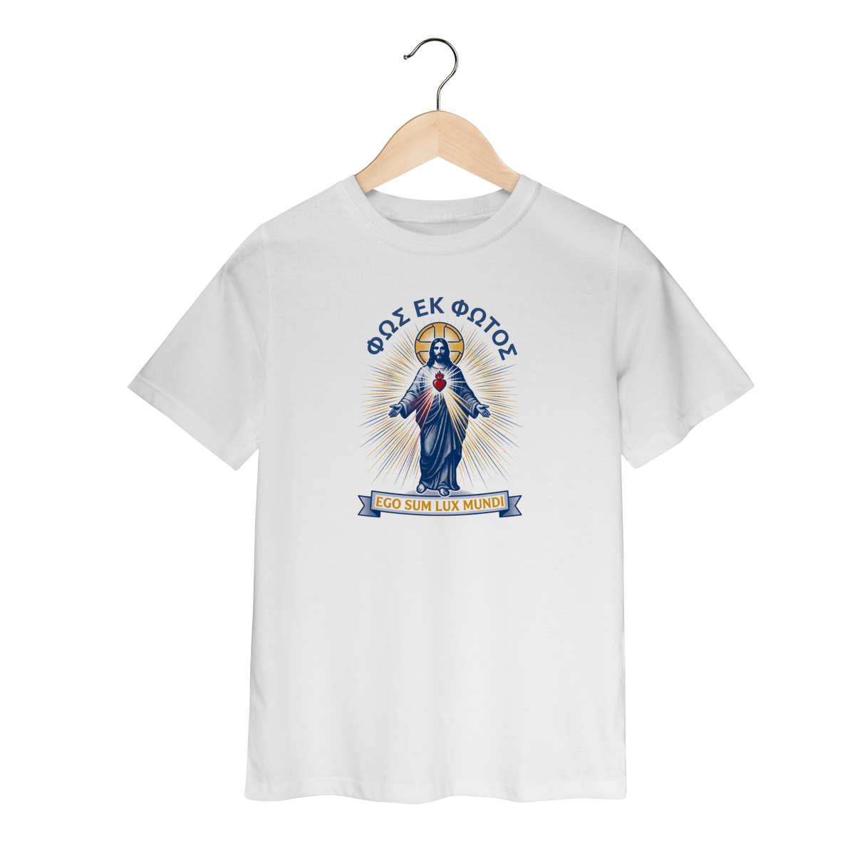 Camiseta Quality Infantil 100% Algodão — Ego Sum Lux Mundi