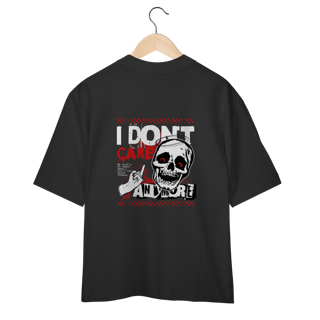 Camiseta Oversized - Care No More