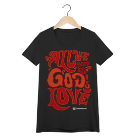 Nome do produto  Camiseta Baby Look We Need