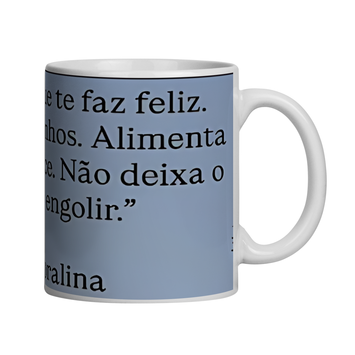 Caneca Motivacional Frases