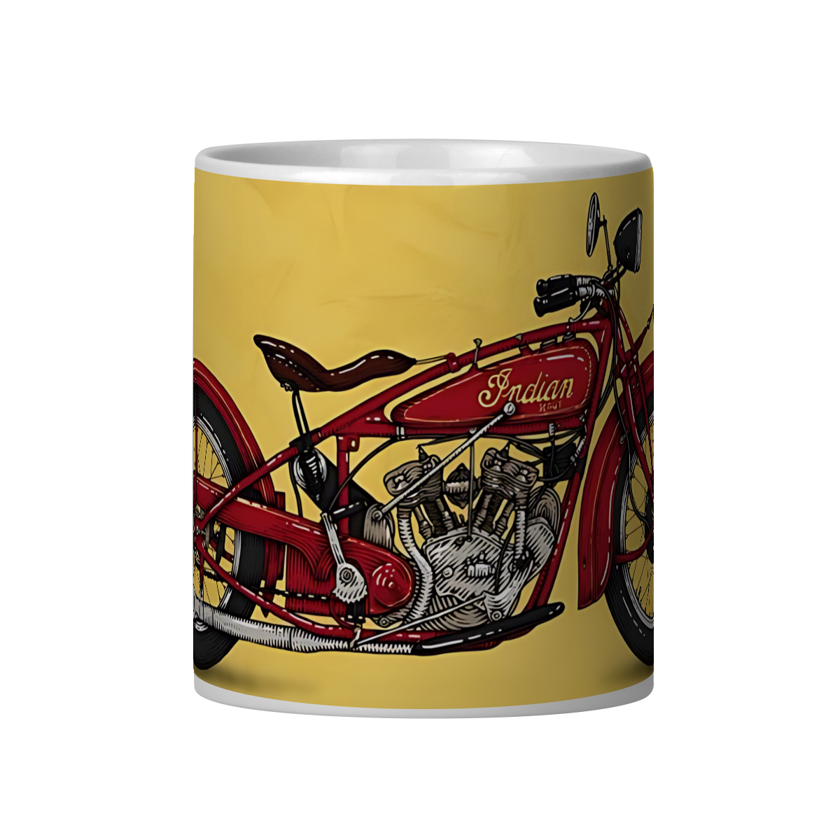 Caneca Moto Vintage India