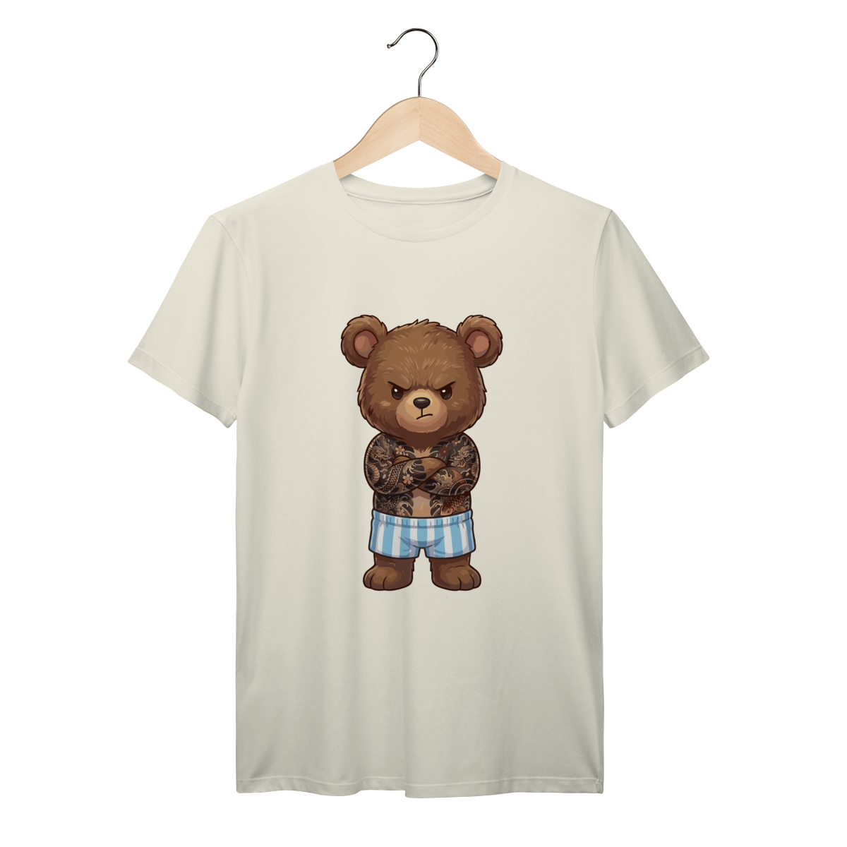 T-Shirt  Prime |  Cute Chibi Bear Kawaii  Urso Marrento da Yakusa
