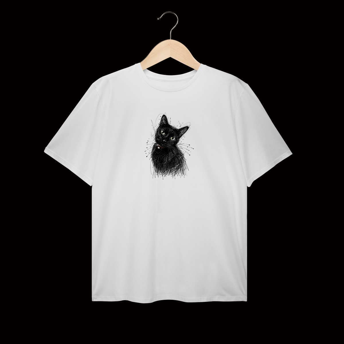 T-Shirt Plus Size Traço de Maria