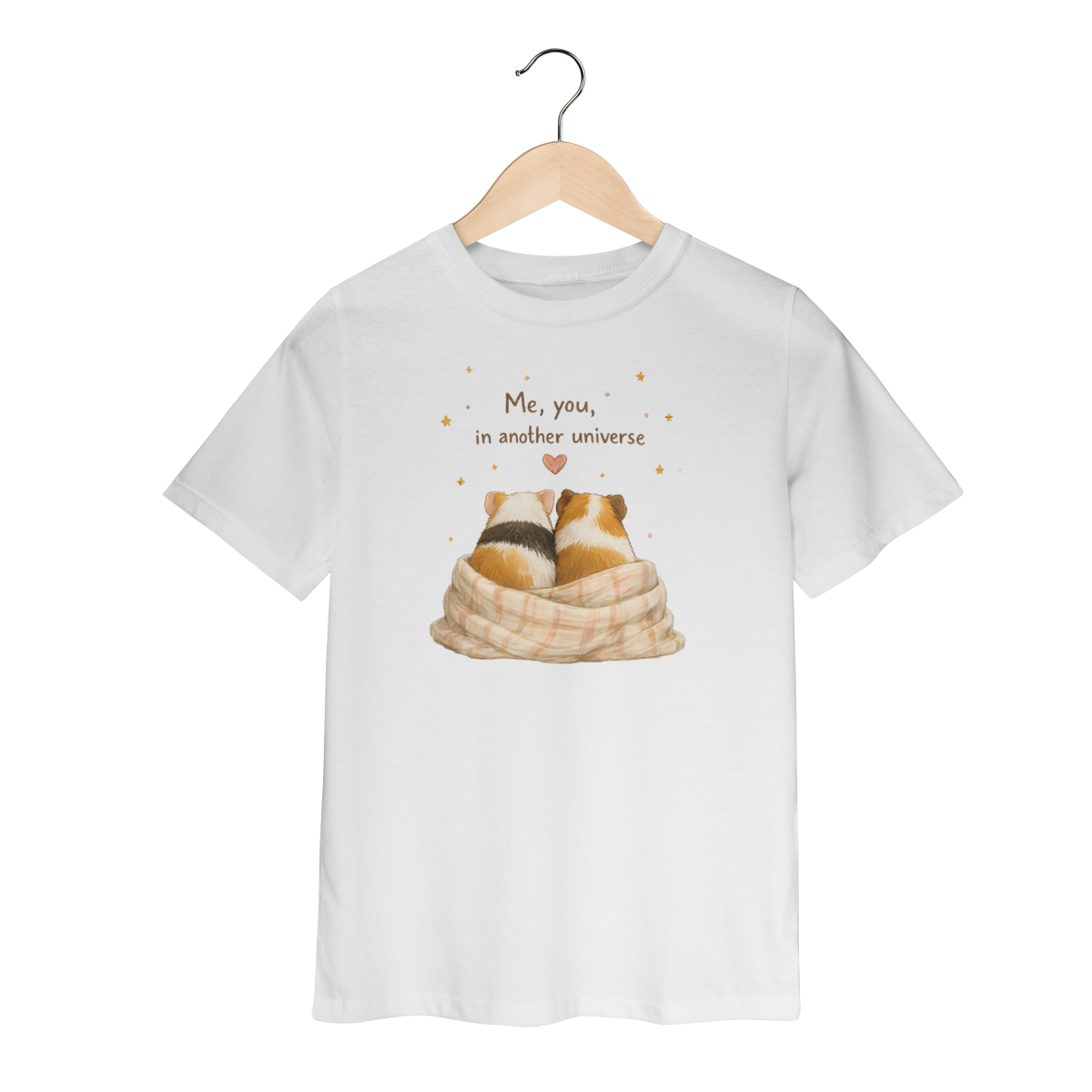 Camiseta Infantil — Me, You, In Another Universe