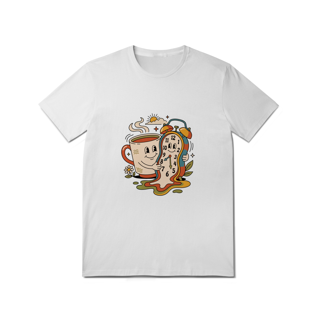 Camiseta Motivacional Retro - Take Your Time
