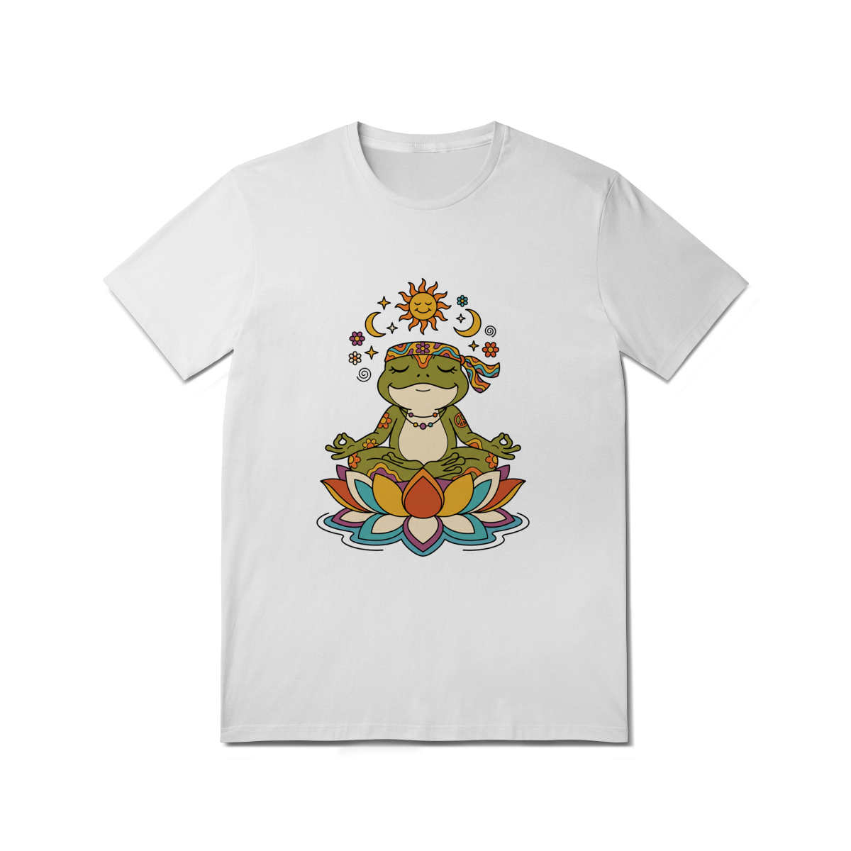 Camiseta Motivacional Retro - Sapo Zen