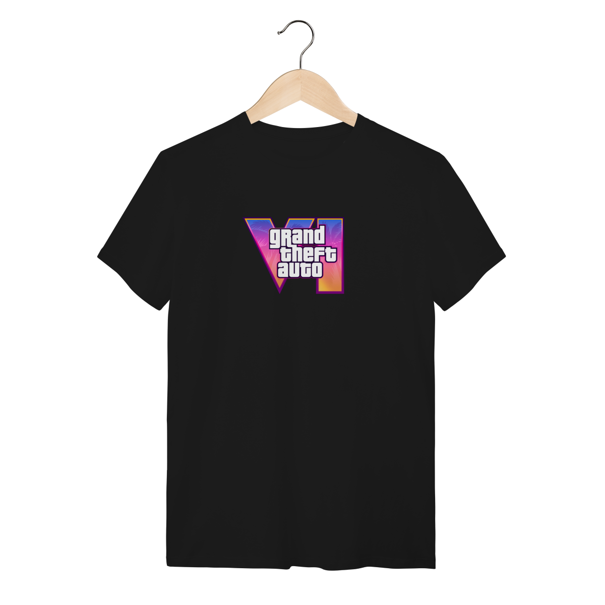 Camiseta GTA VI Logo Sunset