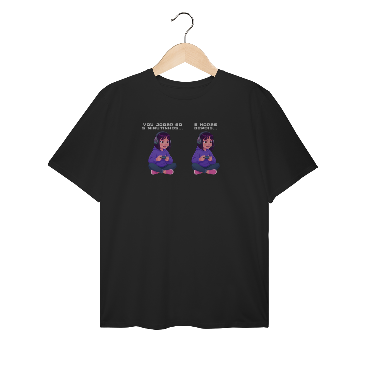 Camiseta 5 minutos Plus Size