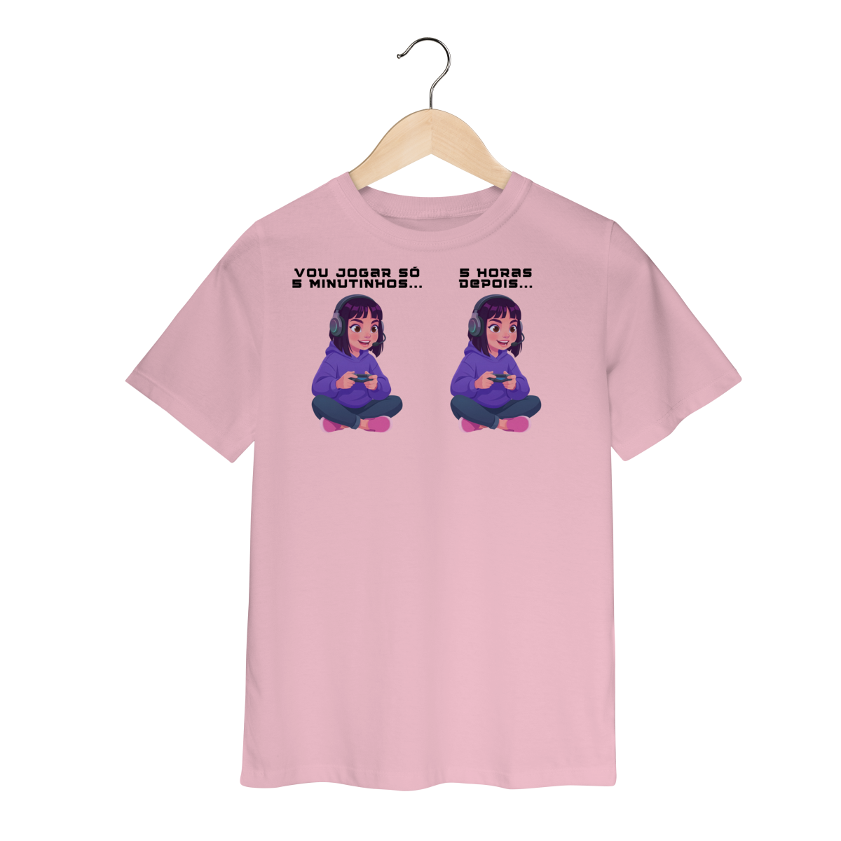 Camiseta 5 minutos Infantil