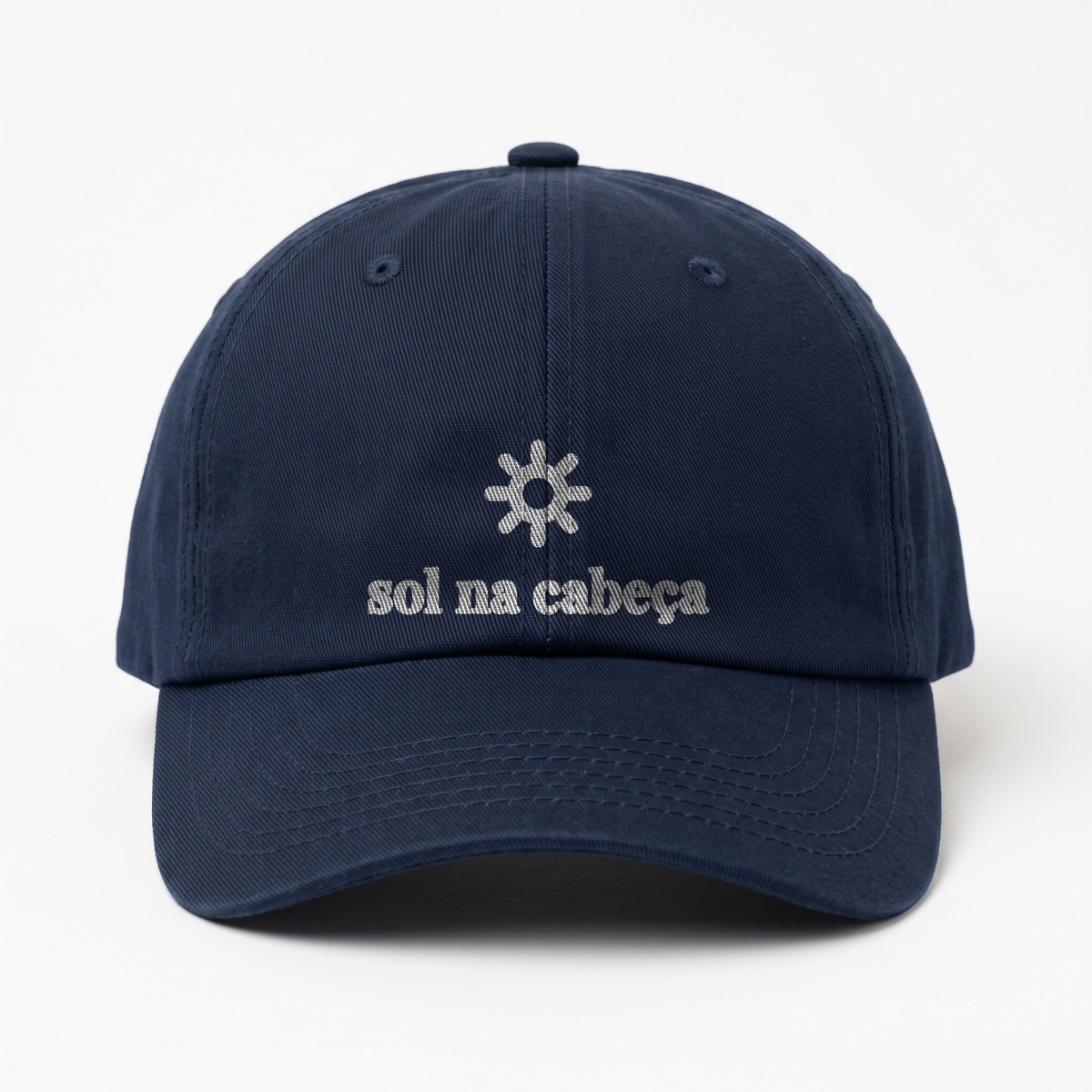 Sol na cabeça — Boné
