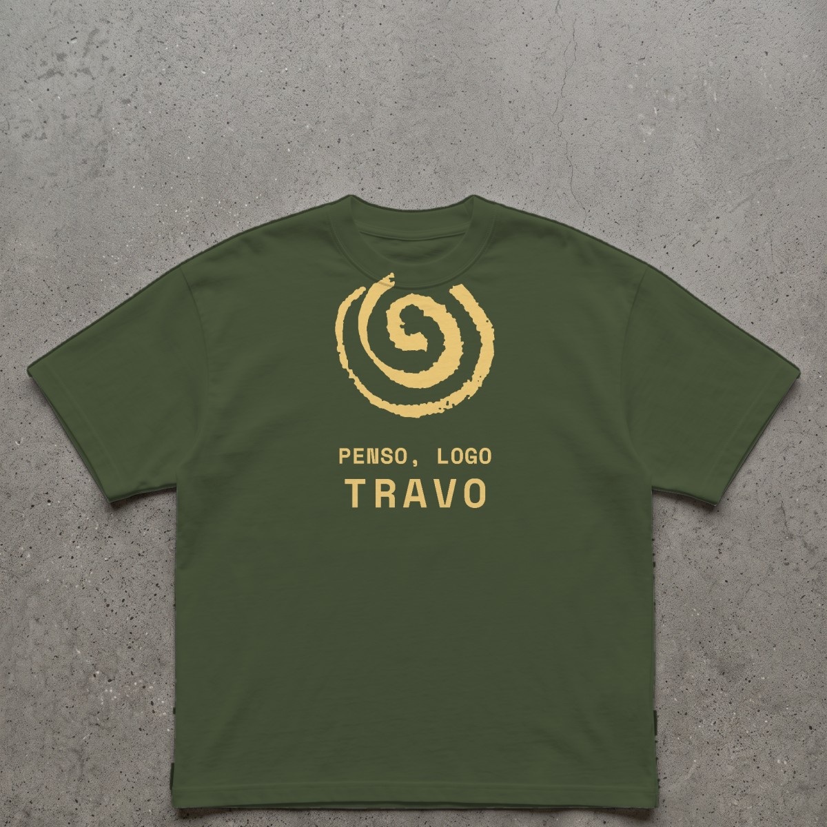 Espiral — Camiseta Oversized