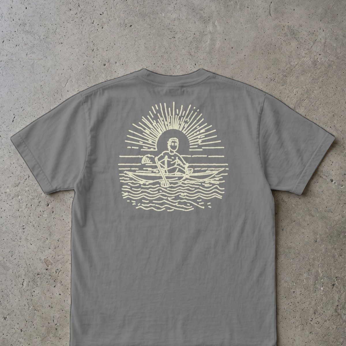 Caiaque — Camiseta Estonada