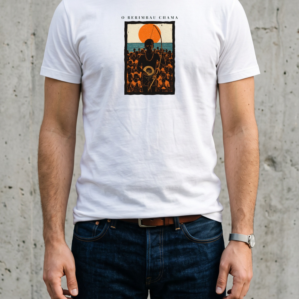 Berimbau — Camiseta, outra foto