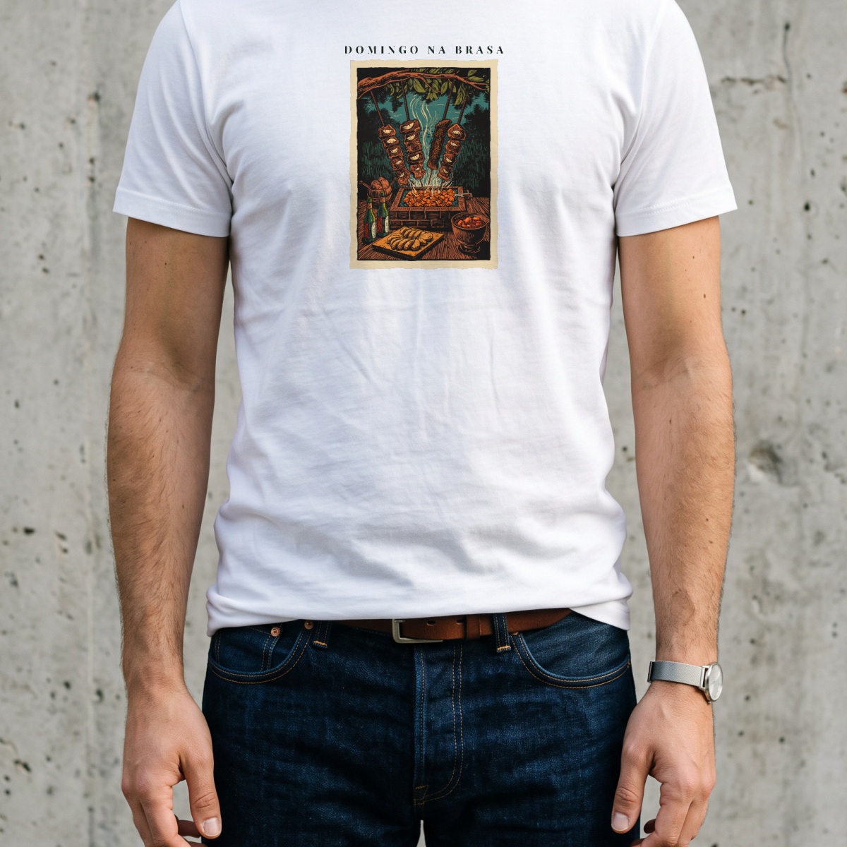 Churrasco — Camiseta, outra foto