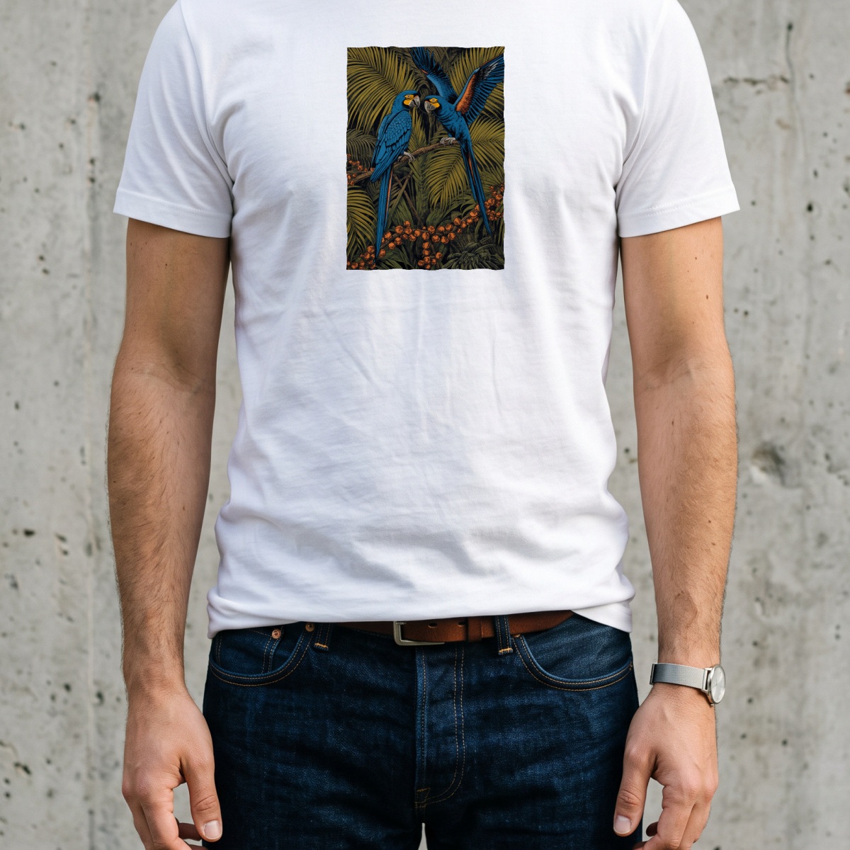 Arara-azul — Camiseta, outra foto