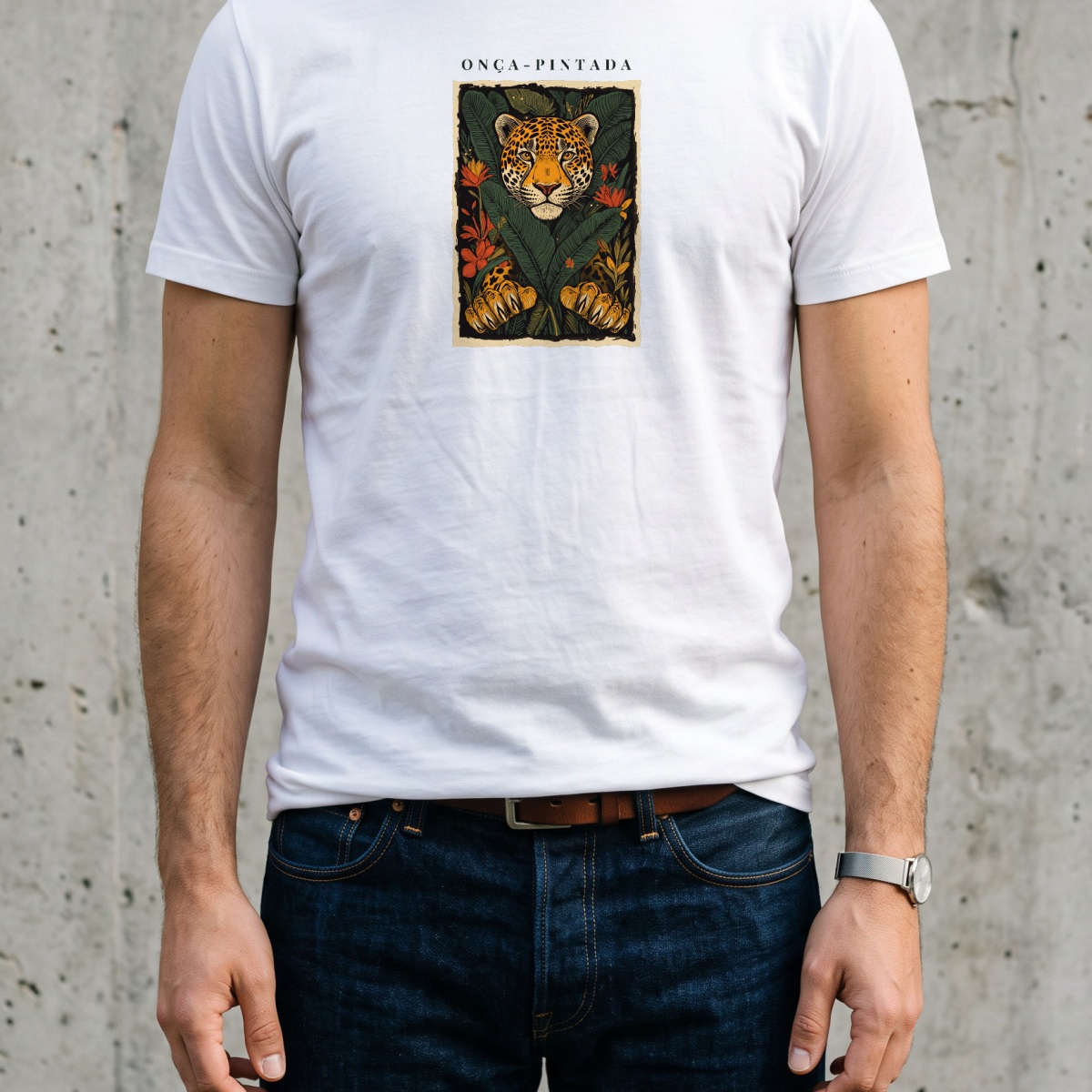 Onça — Camiseta, outra foto