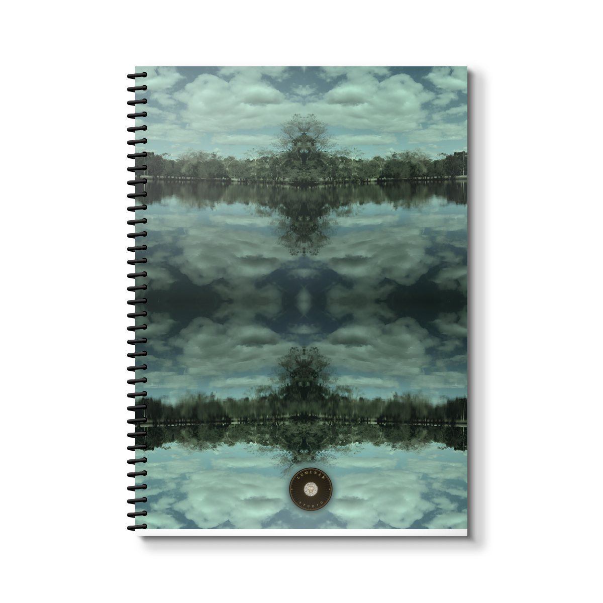 Caderno Lago Espelho III | Realidade Psicodélica