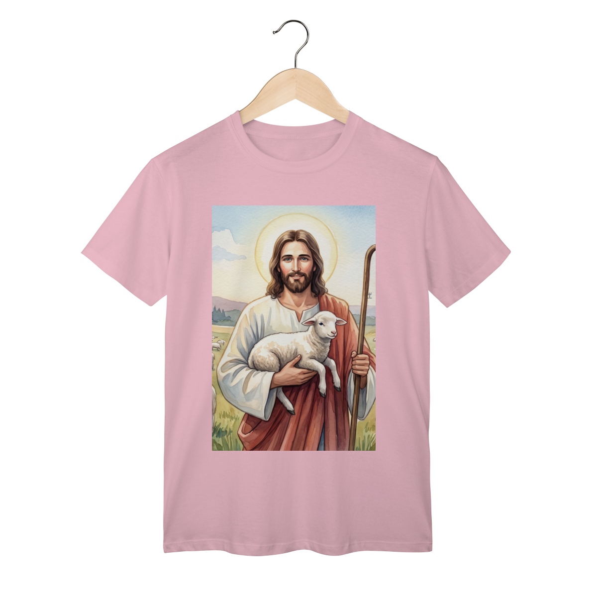 Camisa Jesus: o bom pastor