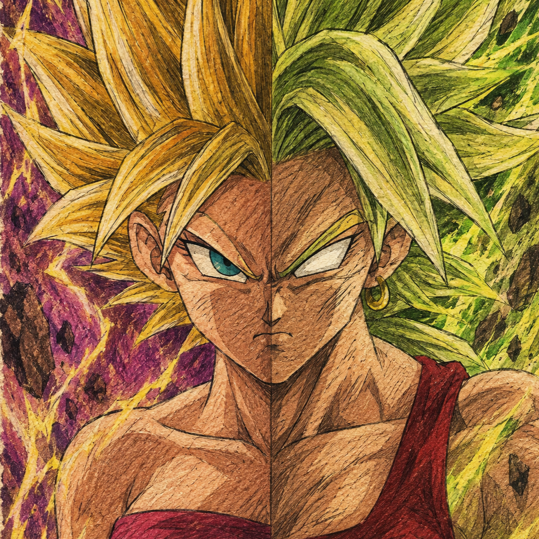 Arte da caulifla e kale 