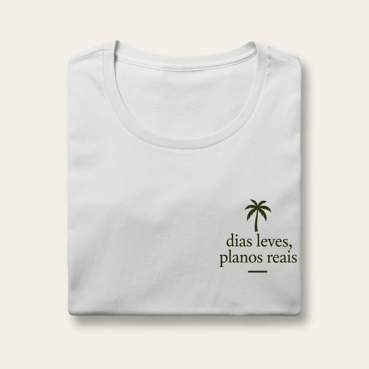 Camiseta Baby Long Dias Leves, Planos Reais