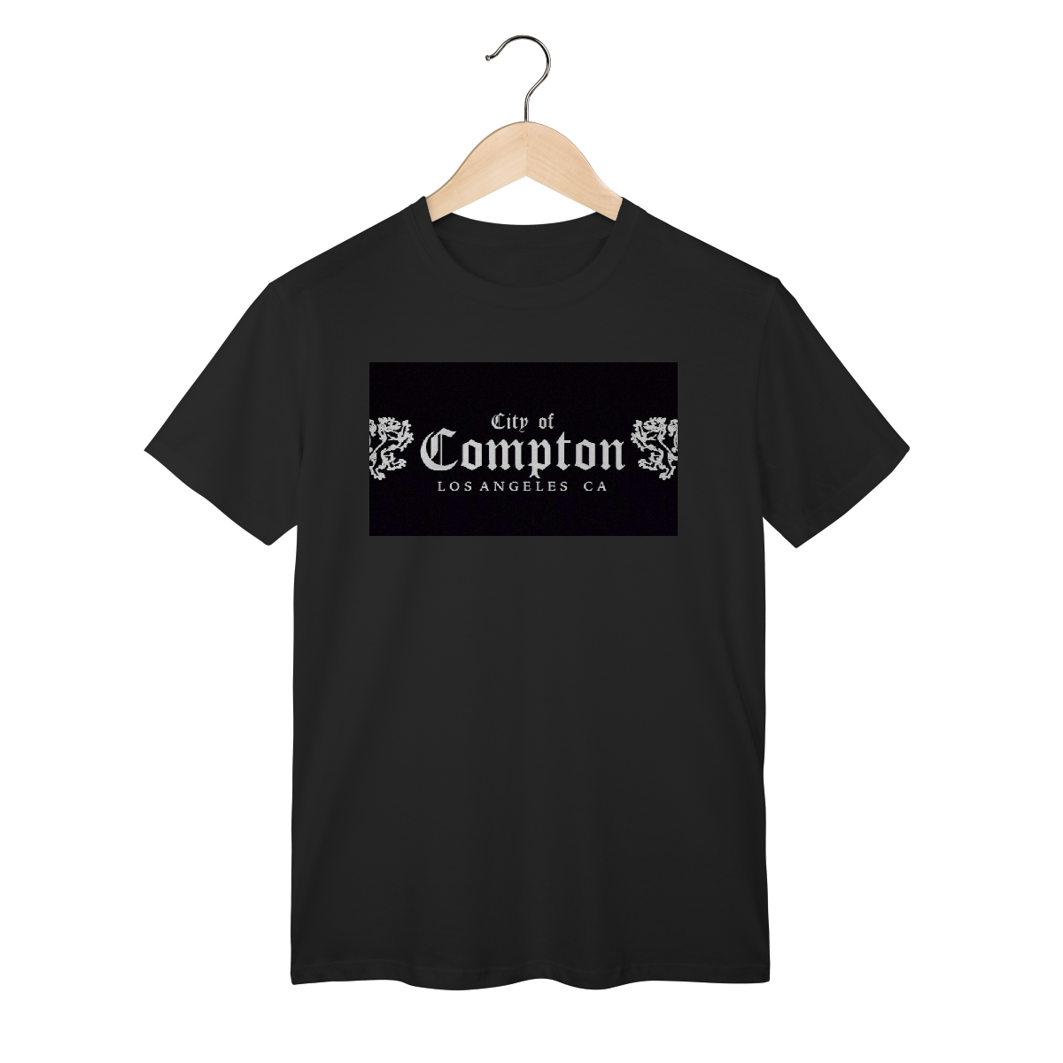 Camiseta Preta Compton