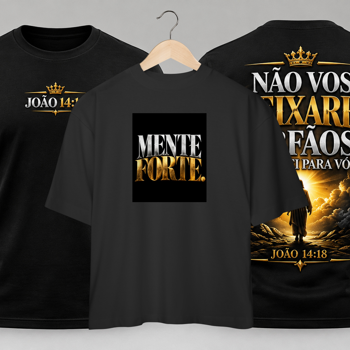 Camiseta Força no Caminho — REINO FORTE
