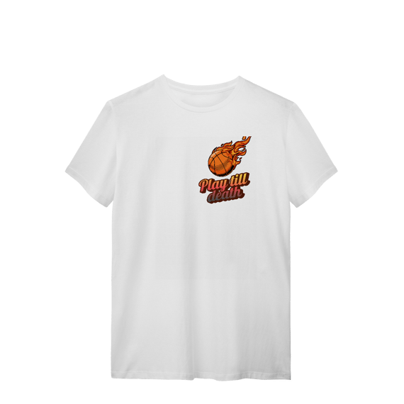 Camiseta Masculina Estampa Caveira - Basketball 