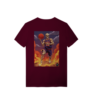 Nome do produto Camiseta Masculina Estampa Caveira - Basketball 
