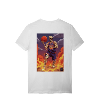 Nome do produto Camiseta Masculina Estampa Caveira - Basketball 