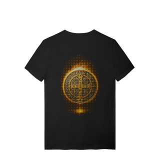 Nome do produto Camisa São Bento - Preta - Medalha de São Bento