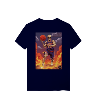 Nome do produto Camiseta Masculina Estampa Caveira - Basketball 