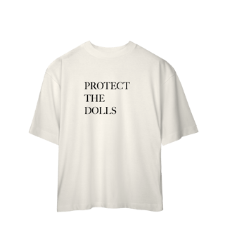 Nome do produto [Oversized] PROTECT THE DOLLS