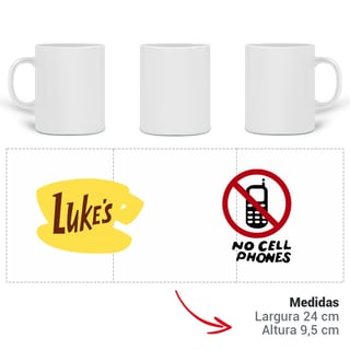 Nome do produto [Caneca] LUKE'S DINER