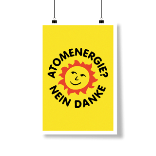 Nome do produto [Pôster] ATOMENERGIE? NEIN DANKE