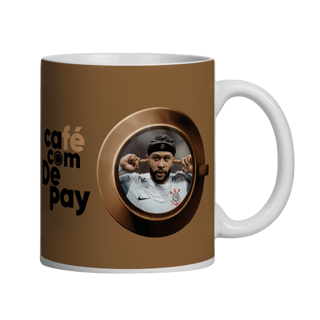 [Caneca] CAFÉ COM DEPAY