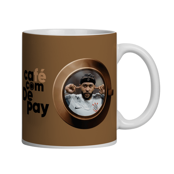 [Caneca] CAFÉ COM DEPAY