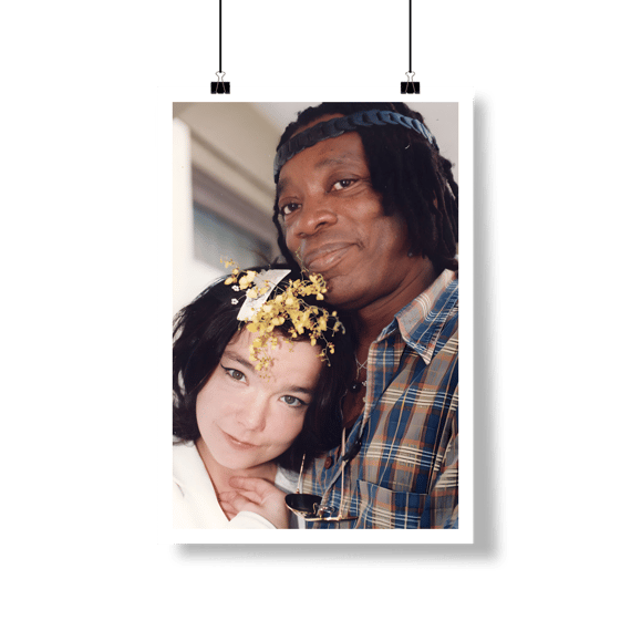 [Pôster] BJORK & MILTON NASCIMENTO