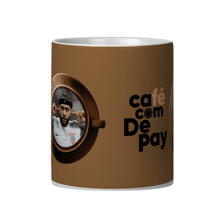 Nome do produto [Caneca] CAFÉ COM DEPAY