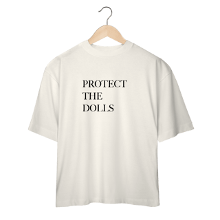 Nome do produto [Oversized] PROTECT THE DOLLS