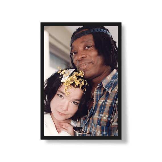 [Pôster] BJORK & MILTON NASCIMENTO