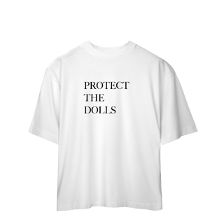 Nome do produto [Oversized] PROTECT THE DOLLS
