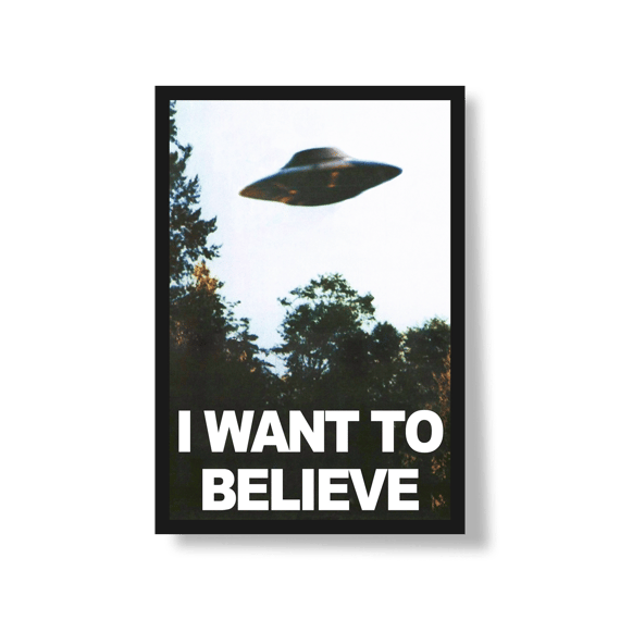 [Pôster] I WANT TO BELIEVE