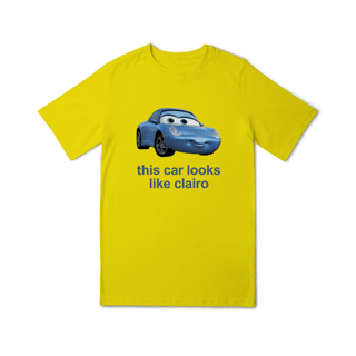Nome do produto[Baby Tee] THIS CAR LOOKS LIKE CLAIRO