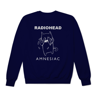 Nome do produto[Moletom Premium] RADIOHEAD / AMNESIAC