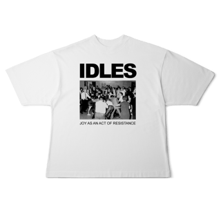 Nome do produto[Oversized] IDLES / JOY AS AN ACT OF RESISTANCE