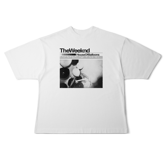 [Oversized] THE WEEKND / HOUSE OF BALLOONS