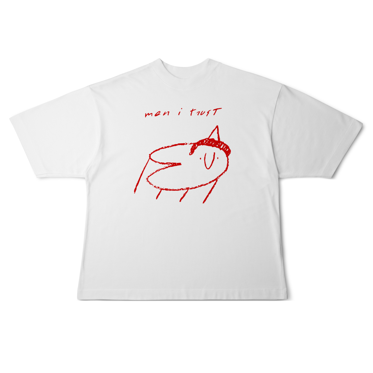Camiseta Oversized [Oversized] MEN I TRUST / ONCLE JAZZ R$159,90