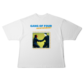 Nome do produto[Oversized] GANG OF FOUR / ENTERTAINMENT!