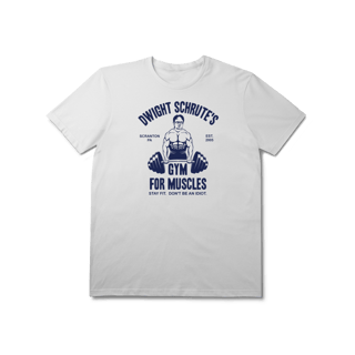 Nome do produto[Premium] DWIGHT SCHRUTE'S GYM FOR MUSCLES
